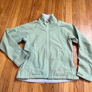 Marmot Jacket Womens Medium Soft Shell Green Light Coat